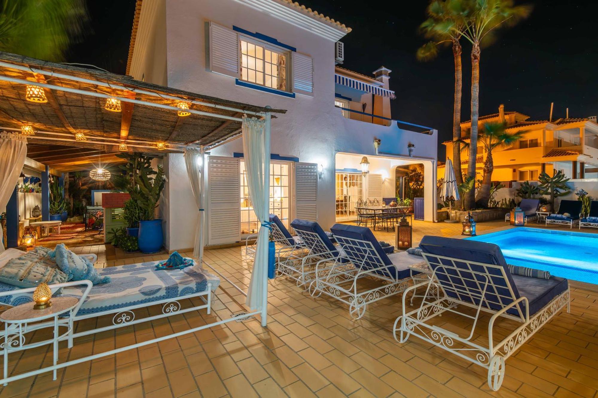 Villa Oasis Gale - Luxury Villa With Private Pool, Ac, Free Wifi, 5 Min From The Beach Albufeira Buitenkant foto